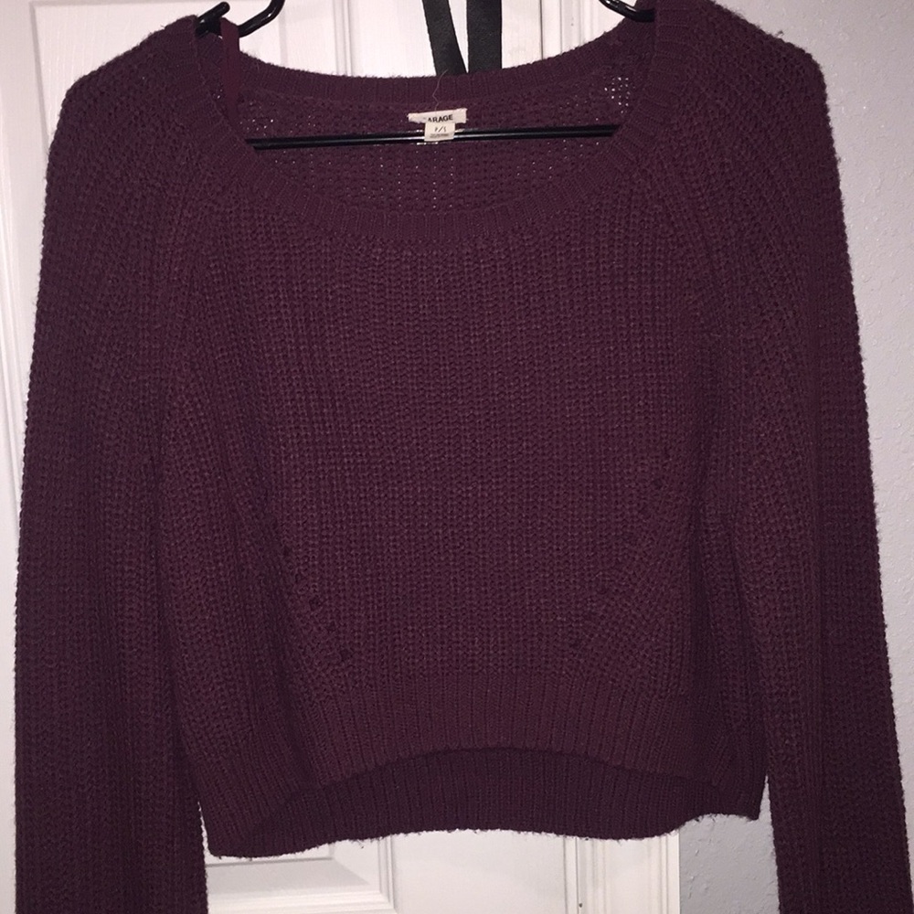 Selling a size small sweater.